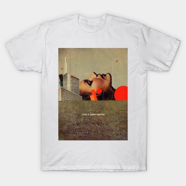 Love Is Always Waiting T-Shirt by FrankMoth